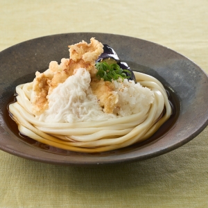 シャキシャキぶっかけ鶏天うどん