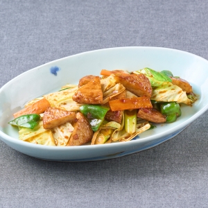 さつま揚げの回鍋肉風