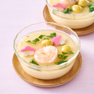 あんかけ豆乳茶碗蒸し