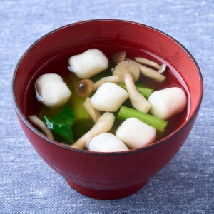 プチはんぺんのすまし汁
