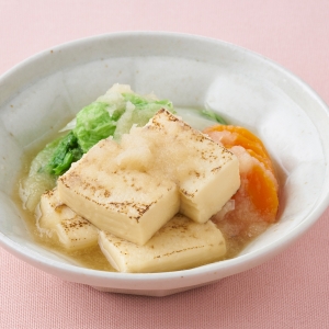 焼き豆腐のみぞれ煮