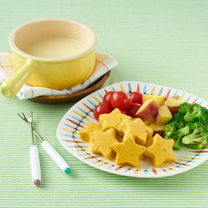 豆乳チーズフォンデュ