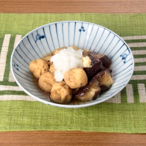 がんもとなすのさっぱり煮