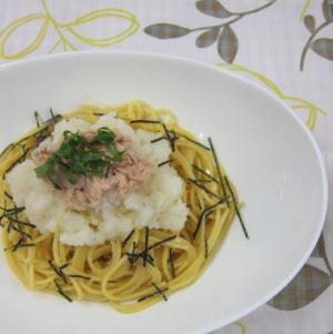 大根おろしとツナの和風パスタ