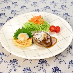 2種類の和風お魚ハンバーグ