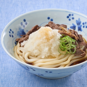 牛肉ぶっかけうどん