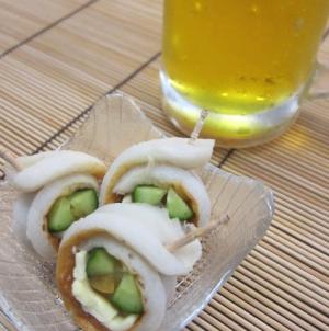 チーズときゅうりのちくわ巻き