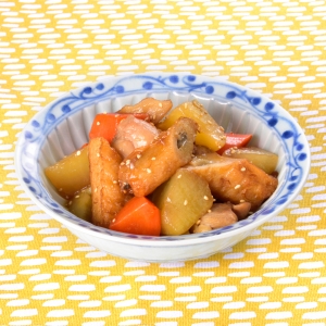 ごぼう巻の甘辛煮