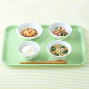 なめこおろしあんかけの揚げ出し豆腐の献立（プレ揚げ出し豆腐40使用）