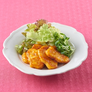 ヤンニョムチキン風豆腐ナゲット