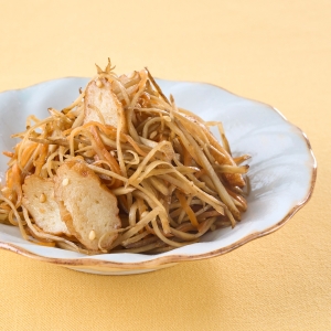 プチさつま揚スライスとごぼうのきんぴら