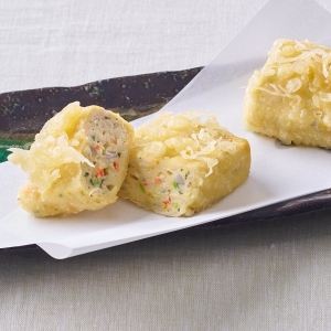 ぎせい豆腐の天ぷら