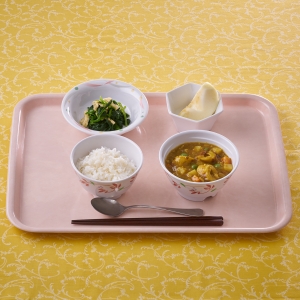 ちくわのカレーそぼろ煮の献立