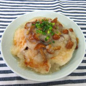 鶏肉のなめこおろし煮