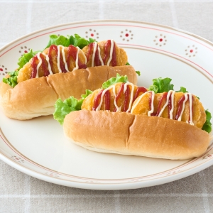 大豆ナゲットサンド