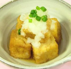 厚揚げのおろしのせ